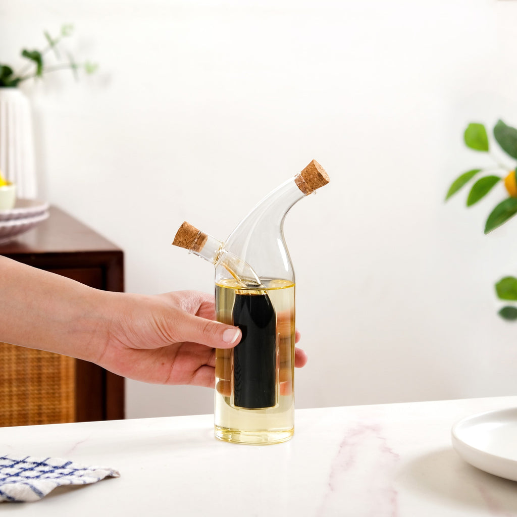 Seasoned Oil Cruet Dispenser Nestasia