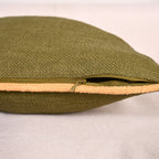 Cotton Cushion Cover Set Of 2 Olive Nestasia