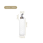 Oil Vinegar Dispenser Bottle With Detachable Nozzle 1000ml Nestasia