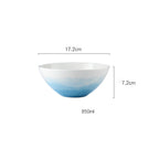 Ombre Bowl Blue Nestasia