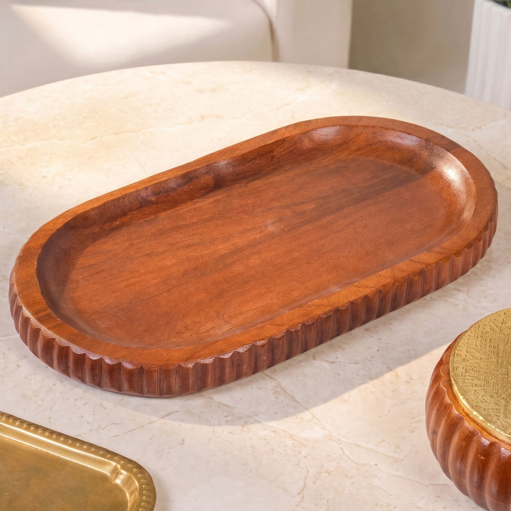 Halo Bowl With Tray Set Of 3 Nestasia