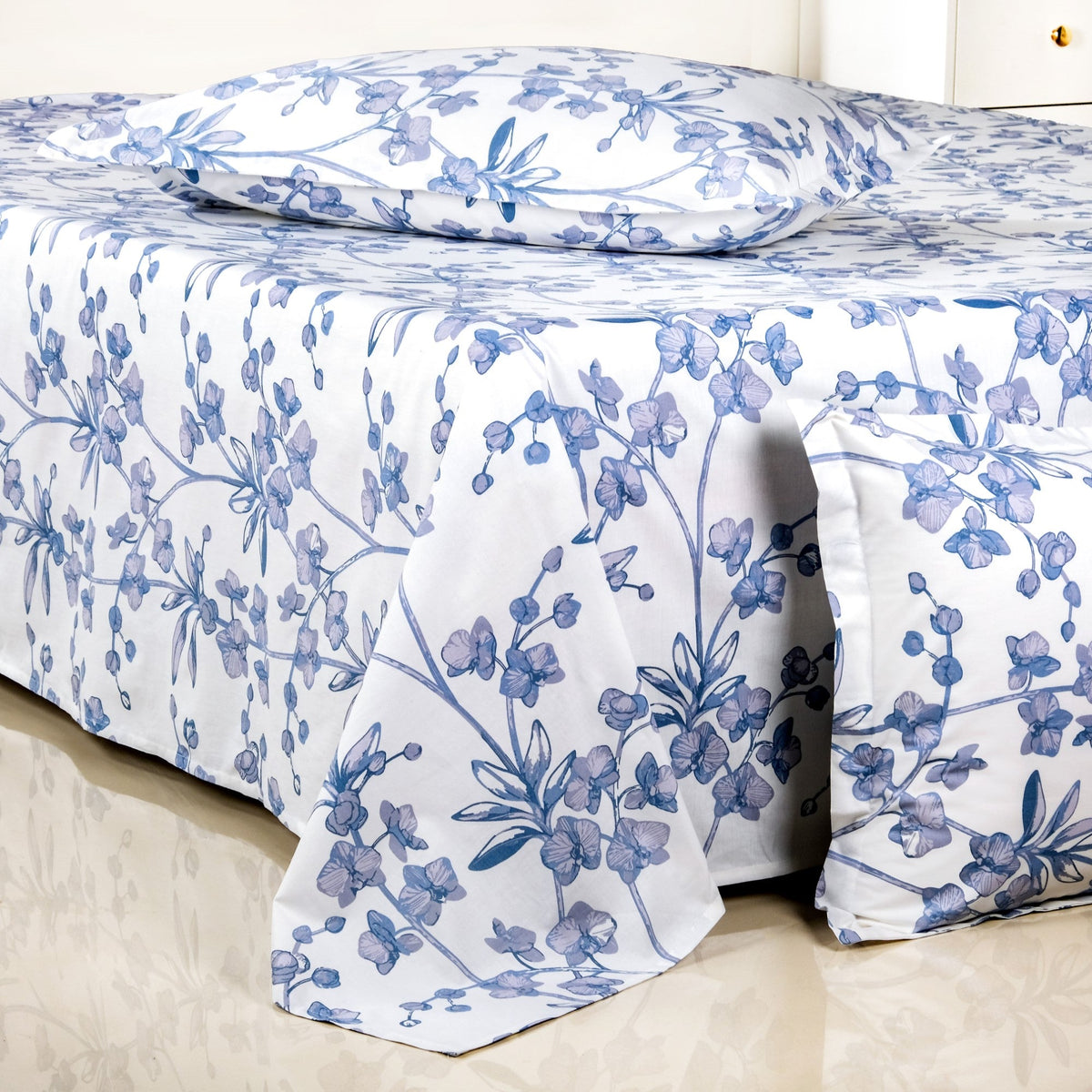 Orchid Whisper Queen Size Bedding Set 254x229cm Nestasia