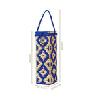 Champagne Bottle Holder Basket Blue Nestasia