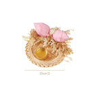 Organic Sola Lotus Tea Light Holder Pink Set Of 4 Nestasia