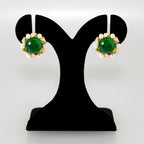 Ornate Pearl Statement Studs Nestasia