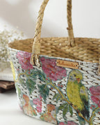 Seagrass Oval Fruit Basket and Gift Hamper for Home Use