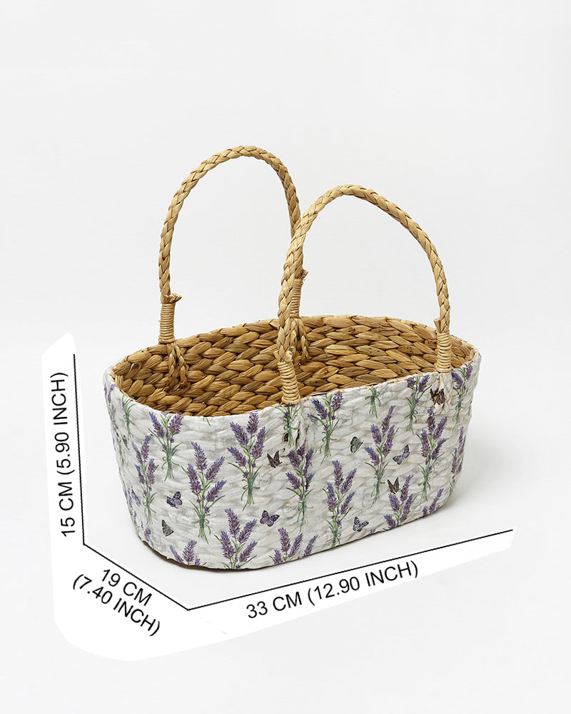 Eco-Friendly Seagrass Hamper and Organizer Basket for Elegant Home Decor and Storage