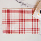 Red and White Placemat Nestasia
