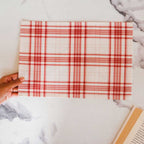 Red and White Placemat Nestasia