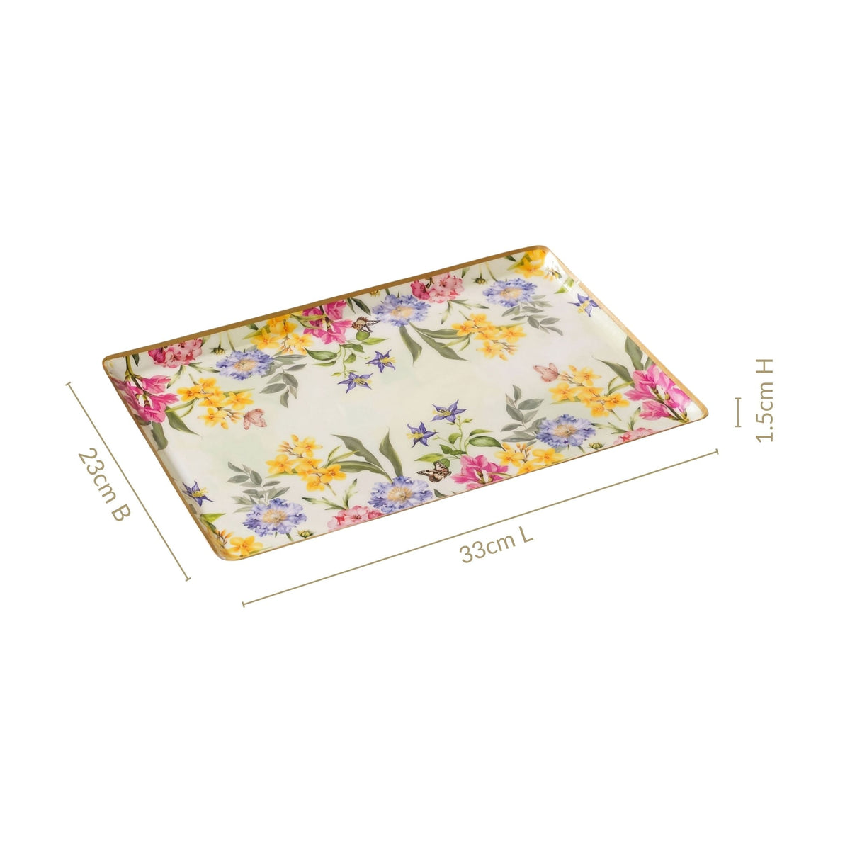 Spring Bloom Tray In Gift Box Nestasia