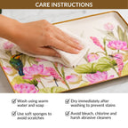Lotus Garden Serving Tray In Gift Box Nestasia