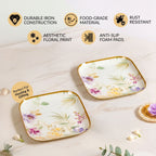 Florina Feast Platter Set Of 2 In Gift Box Nestasia