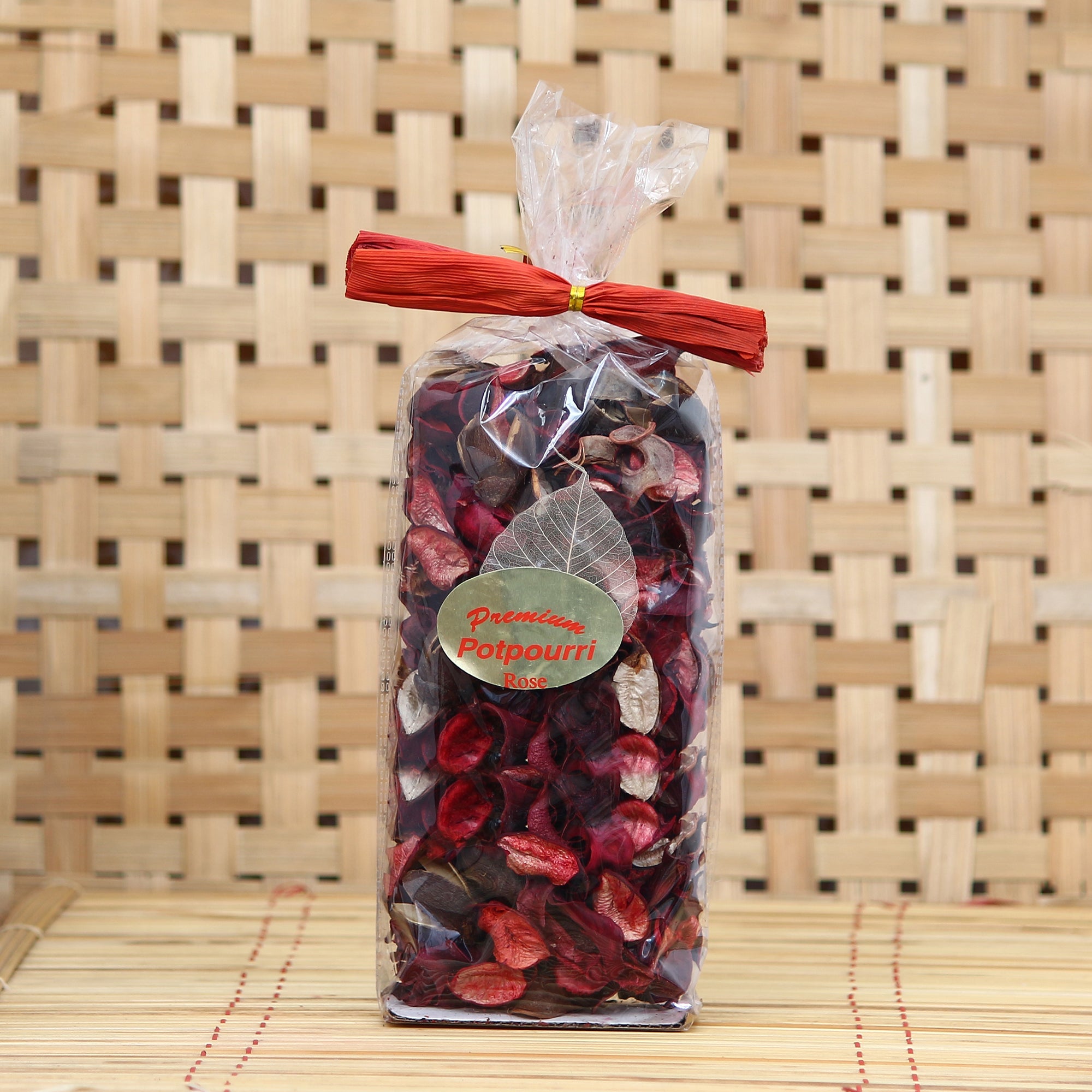 Red Petals Potpourri with Rose Fragrance for Multipurpose use as Home Decor Kafalo
