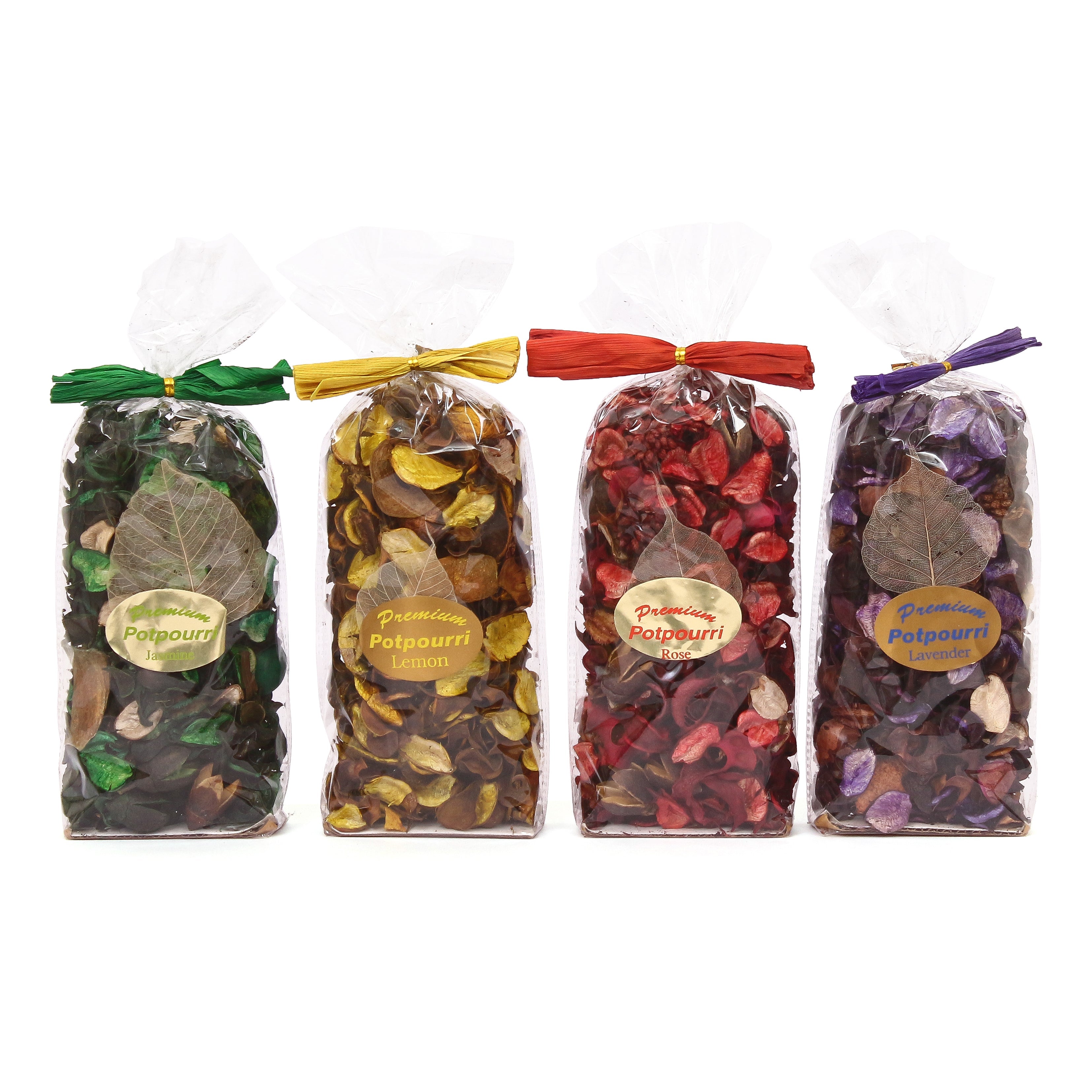 Pure Source Highly Fragrance Jasmine, Lavender, Rose And Lemon Potpourri Set Of 4 Kafalo