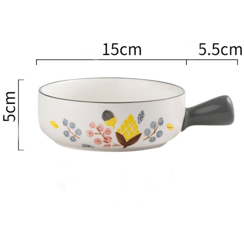 Bloom Bowl With Handle Nestasia