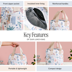 Compact Insulated Office Lunch Bag Nestasia