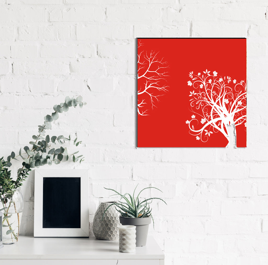 6MM MDF Abstract Tree Satin Matt Texture UV Art Painting Kafalo
