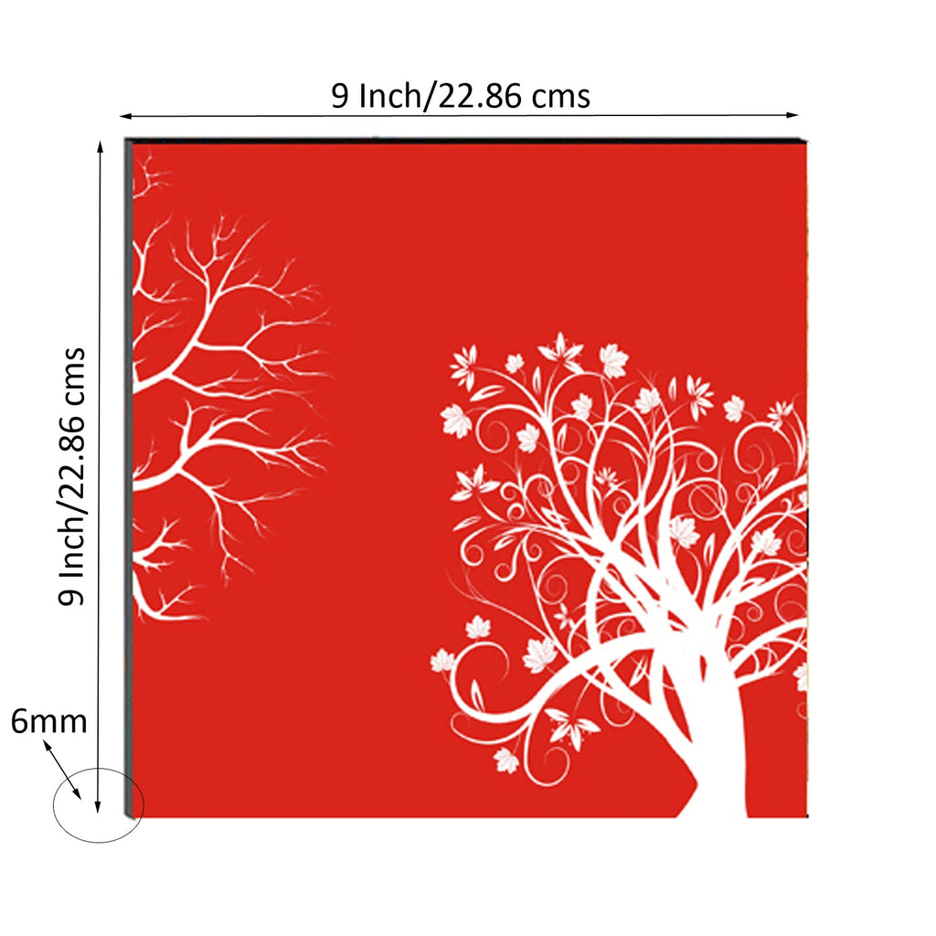 6MM MDF Abstract Tree Satin Matt Texture UV Art Painting Kafalo