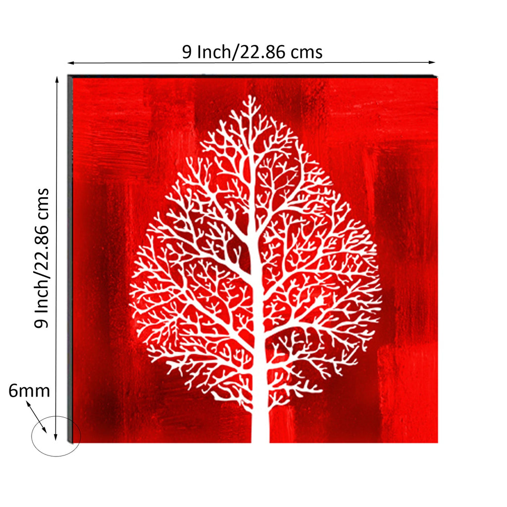 6MM MDF Abstract Tree Satin Matt Texture UV Art Painting Kafalo