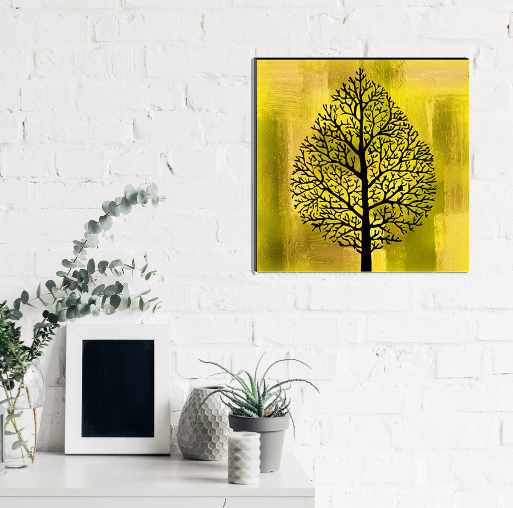 6MM MDF Abstract Tree Satin Matt Texture UV Art Painting Kafalo