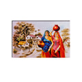 6MM MDF Village View Satin Matt Texture UV Art Painting Kafalo