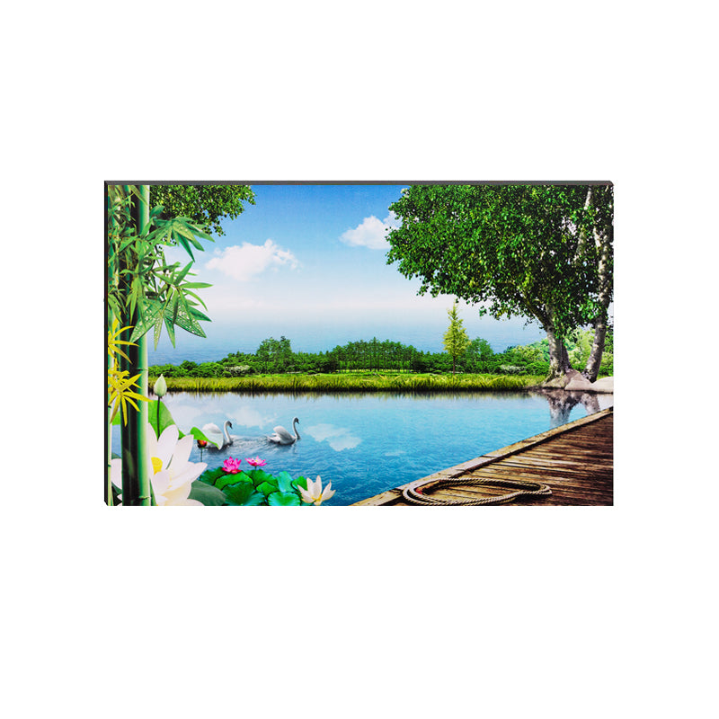 6MM MDF Beautiful Scenic View Satin Matt Texture UV Art Painting Kafalo