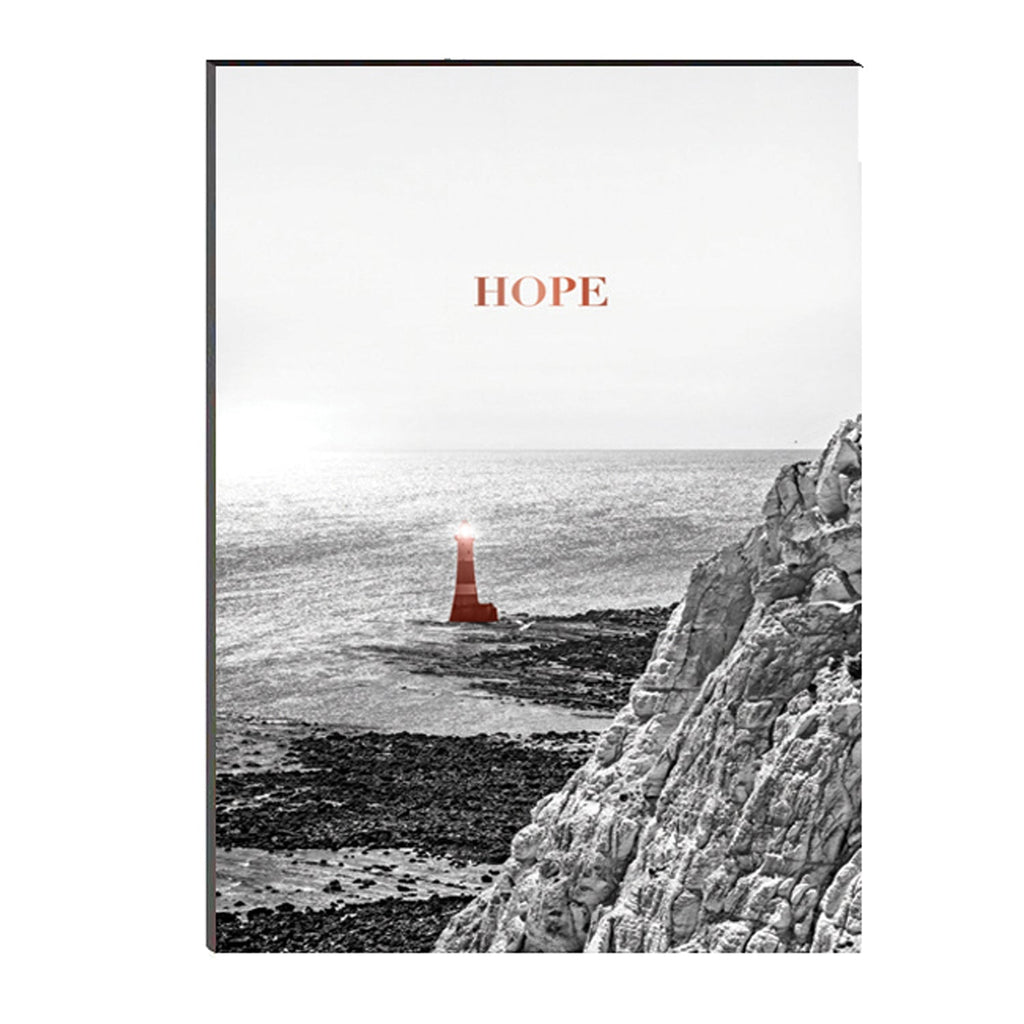 6MM MDF Hope Theme Satin Matt Texture UV Art Painting Kafalo