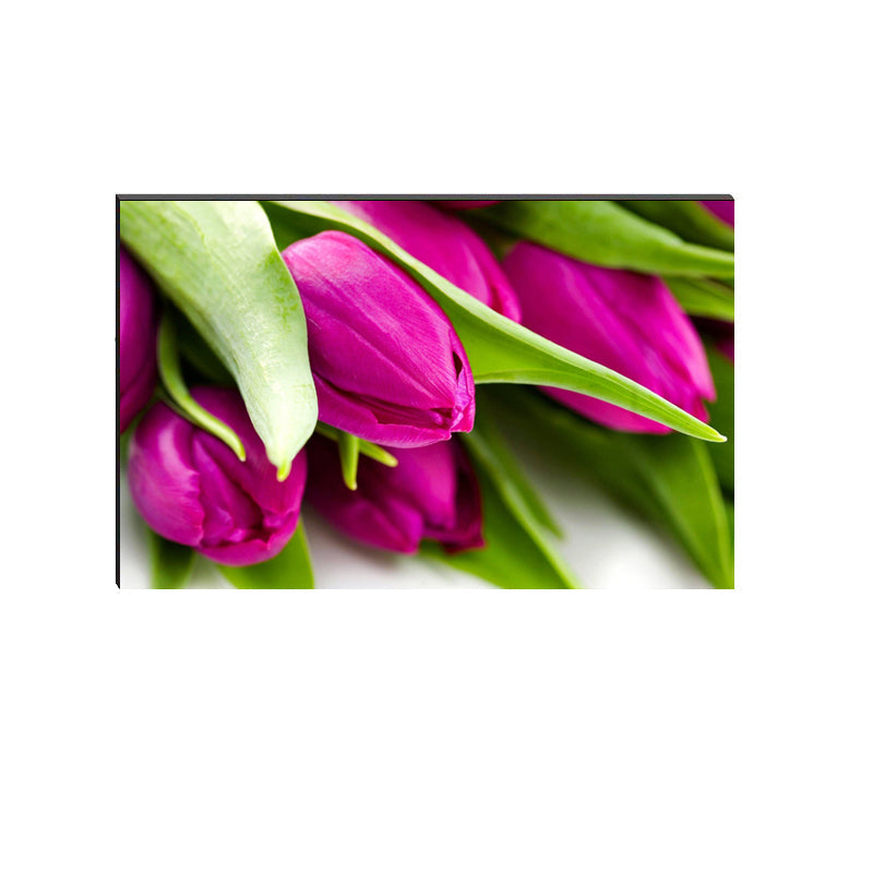 6MM MDF Colorful Flowers Satin Matt Texture UV Art Painting Kafalo
