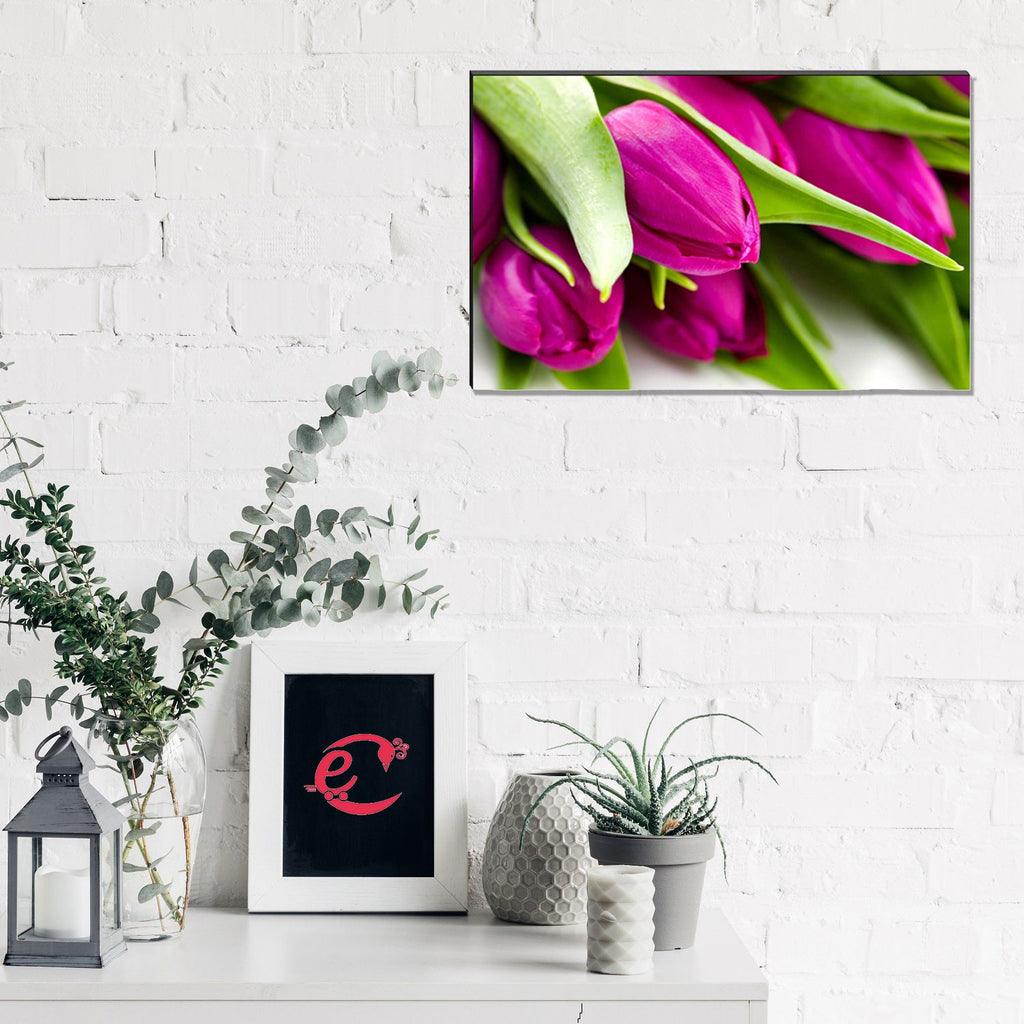 6MM MDF Colorful Flowers Satin Matt Texture UV Art Painting Kafalo