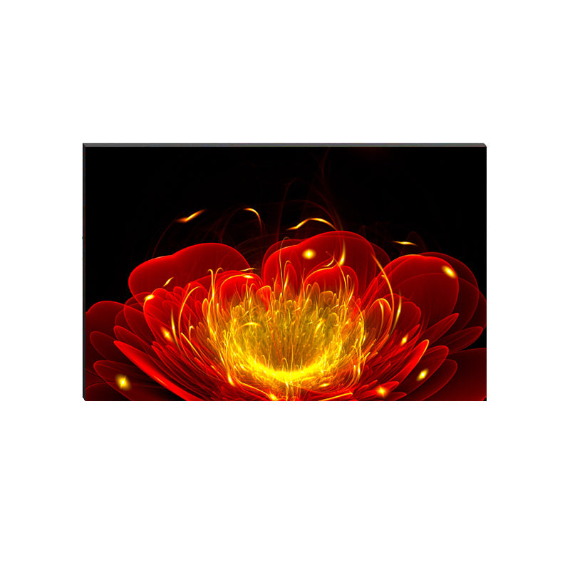 6MM MDF Colorful Flowers Satin Matt Texture UV Art Painting Kafalo