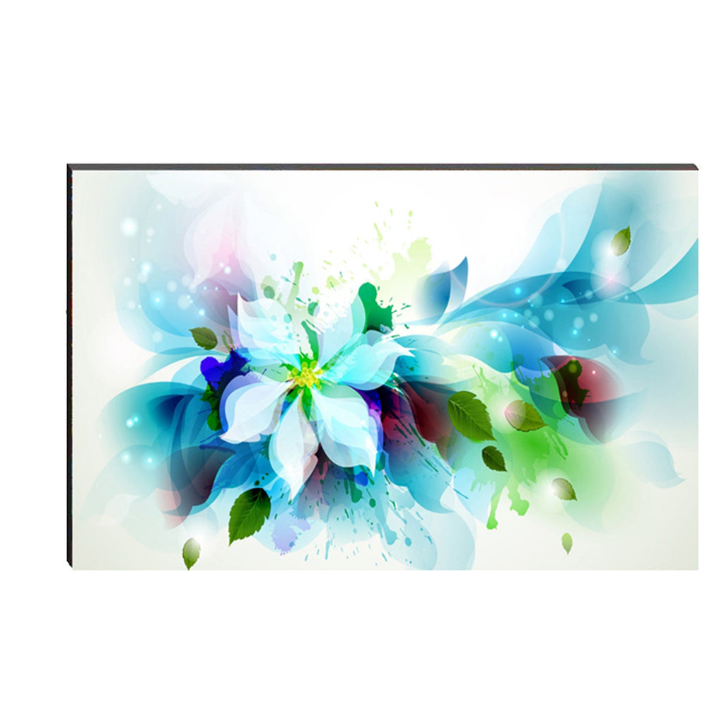 6MM MDF Colorful Flowers Satin Matt Texture UV Art Painting Kafalo