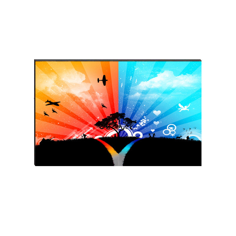 6MM MDF Flying Birds Scenic View Satin Matt Texture UV Art Painting Kafalo