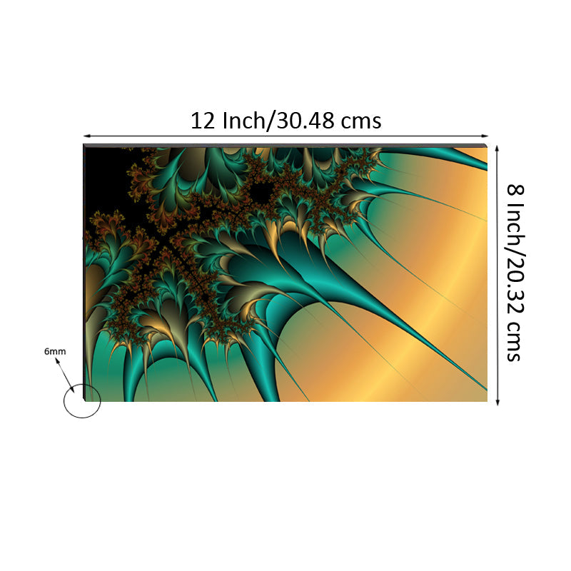 6MM MDF Abstract Satin Matt Texture UV Art Painting Kafalo