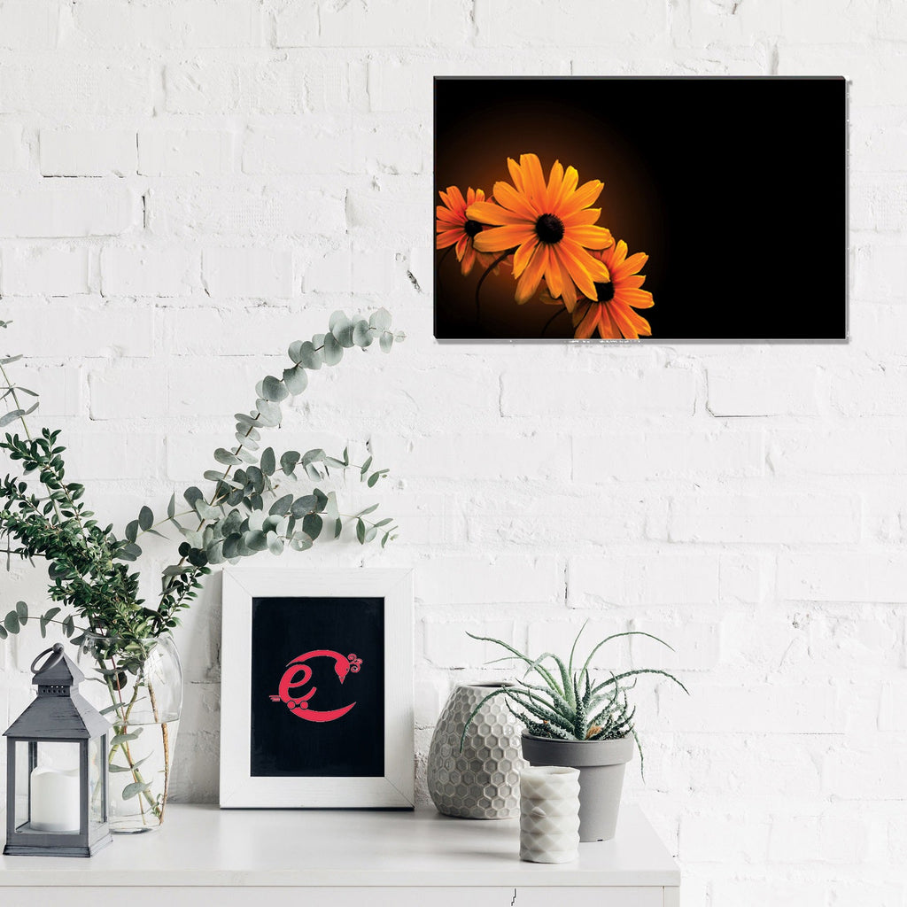 6MM MDF Sunflower Bunch Satin Matt Texture UV Art Painting Kafalo