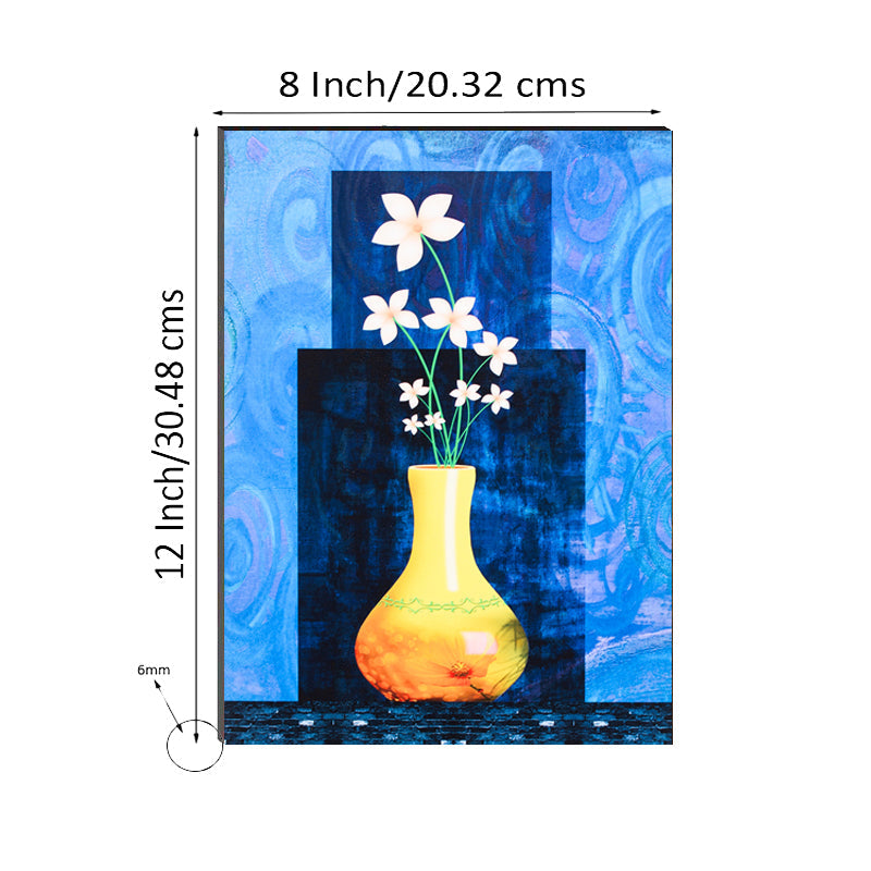 6MM MDF Floral Botanical Satin Matt Texture UV Art Painting Kafalo