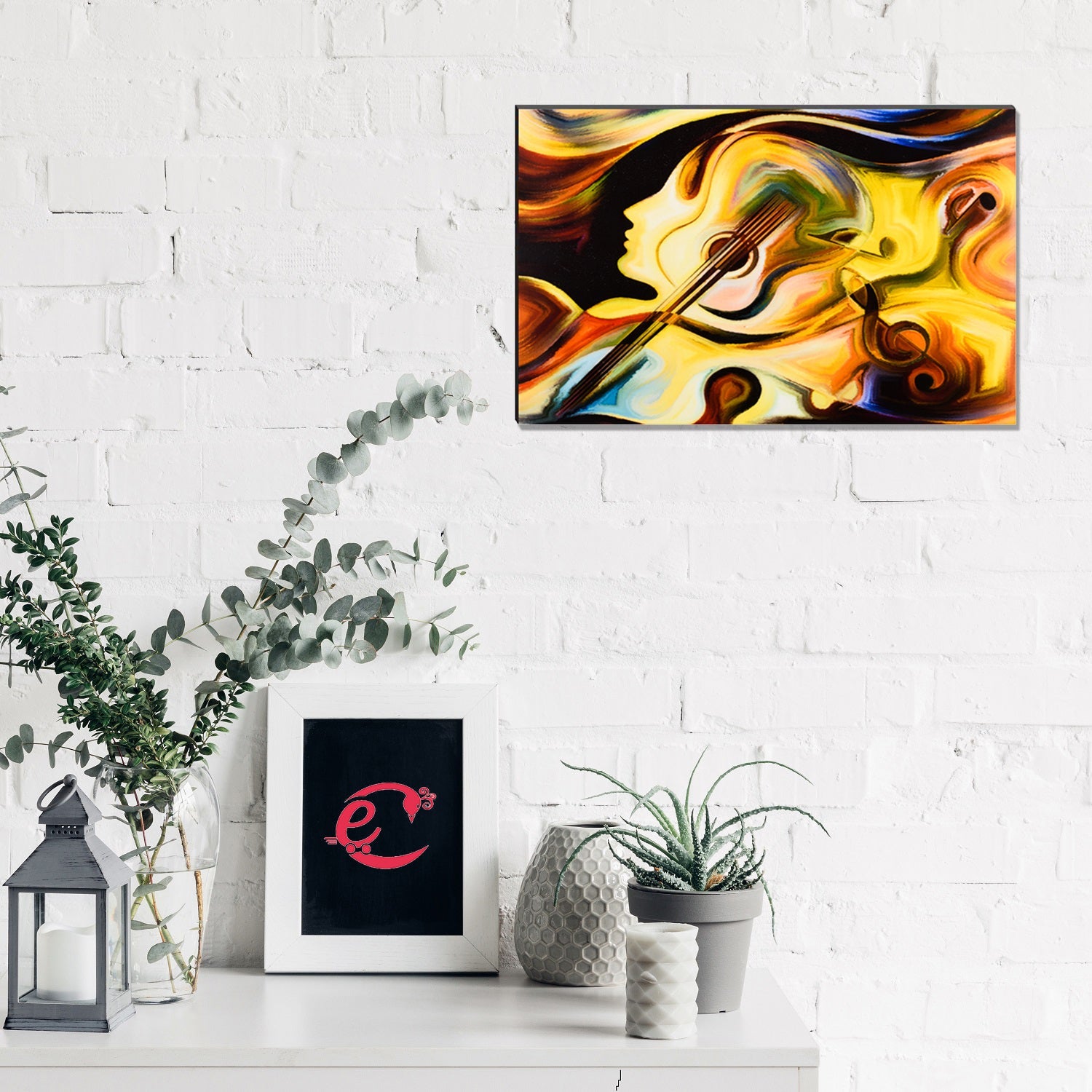 6MM MDF Abstract Satin Matt Texture UV Art Painting Kafalo