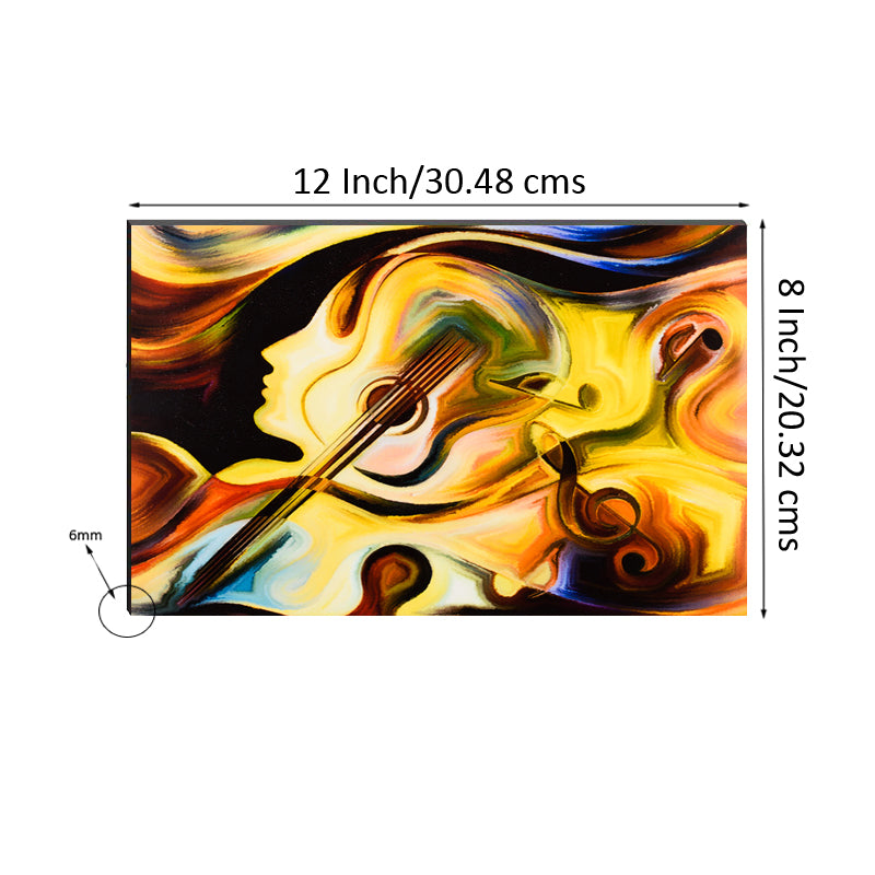 6MM MDF Abstract Satin Matt Texture UV Art Painting Kafalo