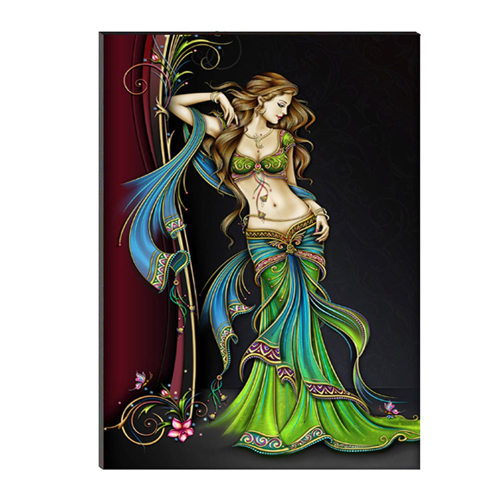 6MM MDF Beautiful Angel Satin Matt Texture UV Art Painting Kafalo