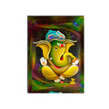 6MM MDF Lord Ganesha Satin Matt Texture UV Art Painting Kafalo