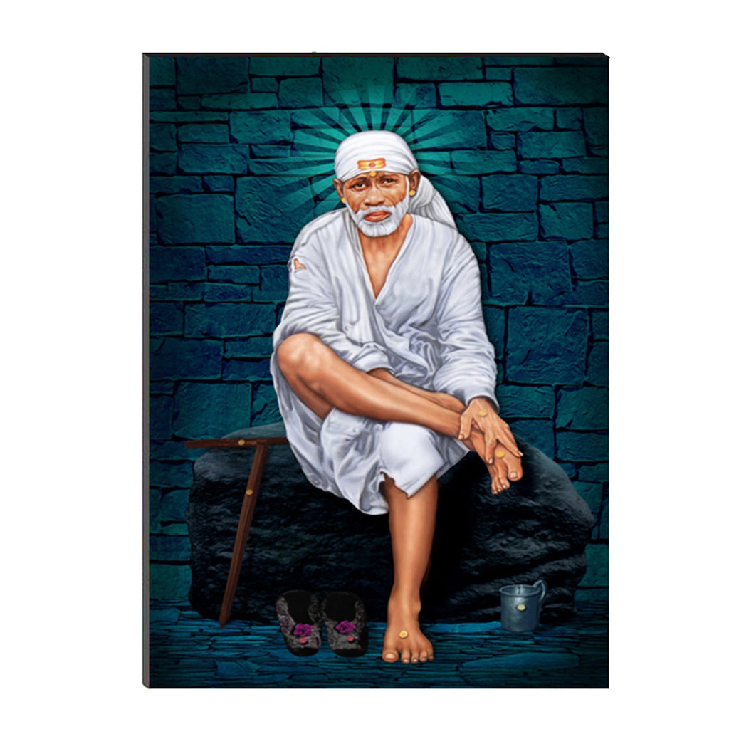 6MM MDF Sai Baba Satin Matt Texture UV Art Painting Kafalo