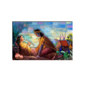 6MM MDF Radha Krishna Satin Matt Texture UV Art Painting Kafalo