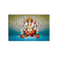 6MM MDF Lord Ganesha Satin Matt Texture UV Art Painting Kafalo