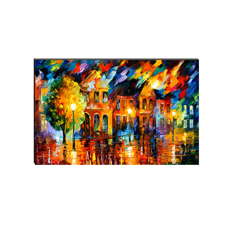 6MM MDF Rain View Satin Matt Texture UV Art Painting Kafalo