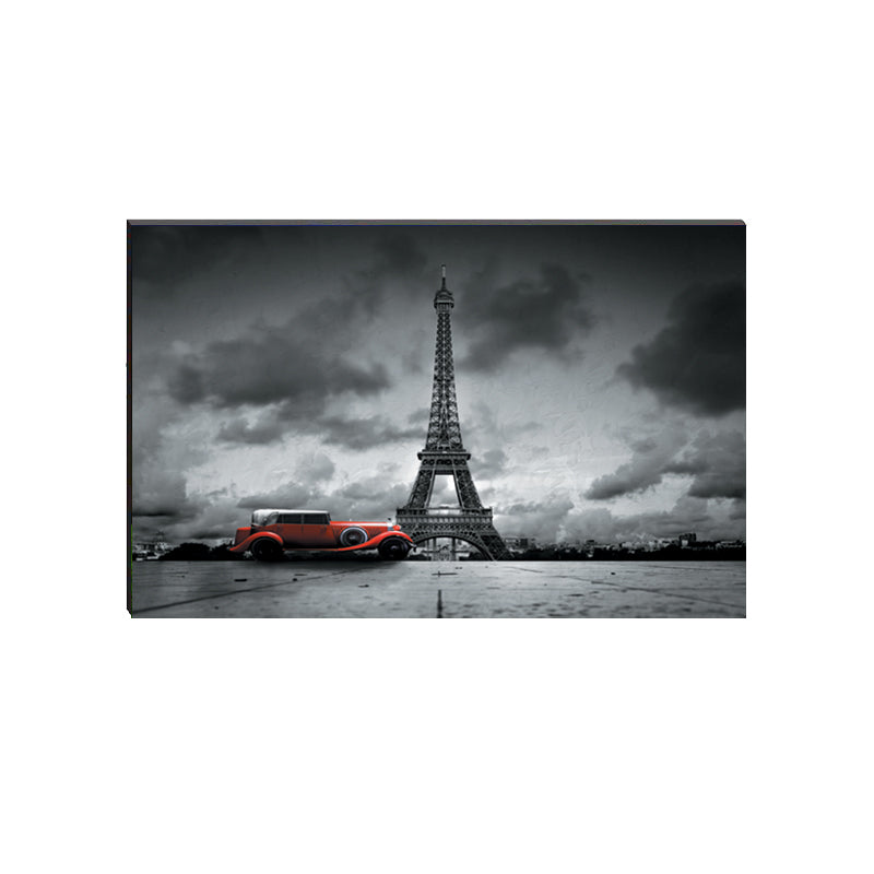 6MM MDF Eiffel Tower Satin Matt Texture UV Art Painting Kafalo
