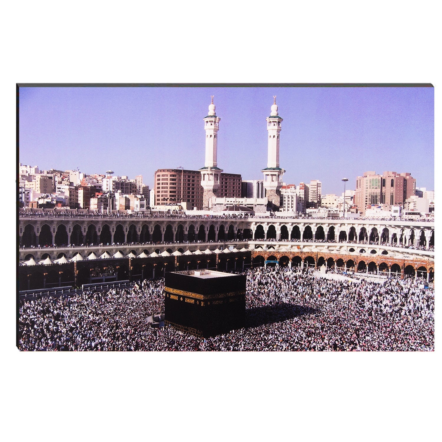 6MM MDF Mecca Madina Satin Matt Texture UV Art Painting Kafalo