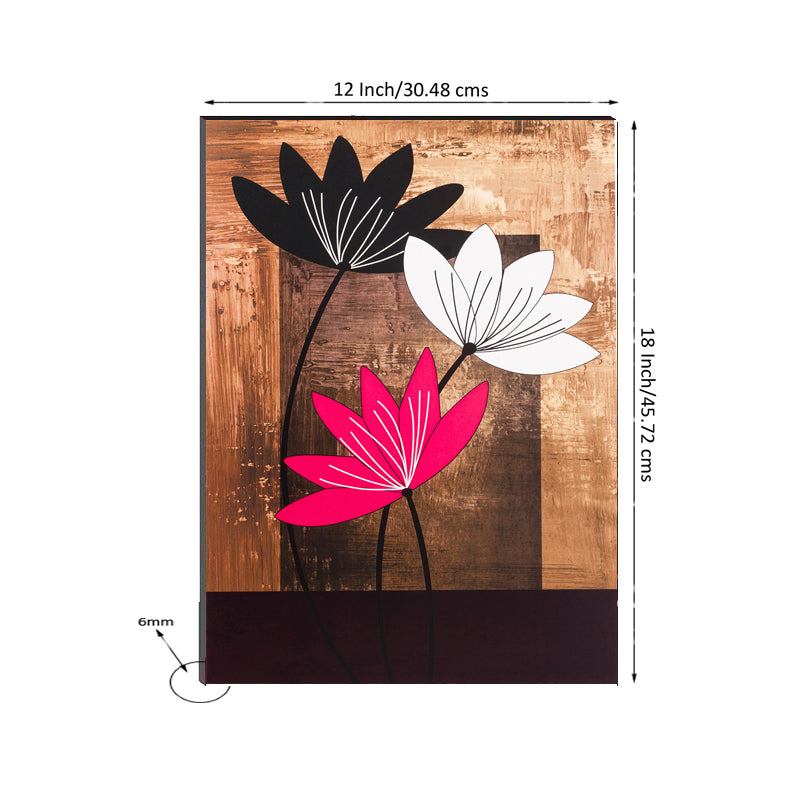 Beautiful Flowers Painting Digital Printed Floral Wall Art Kafalo