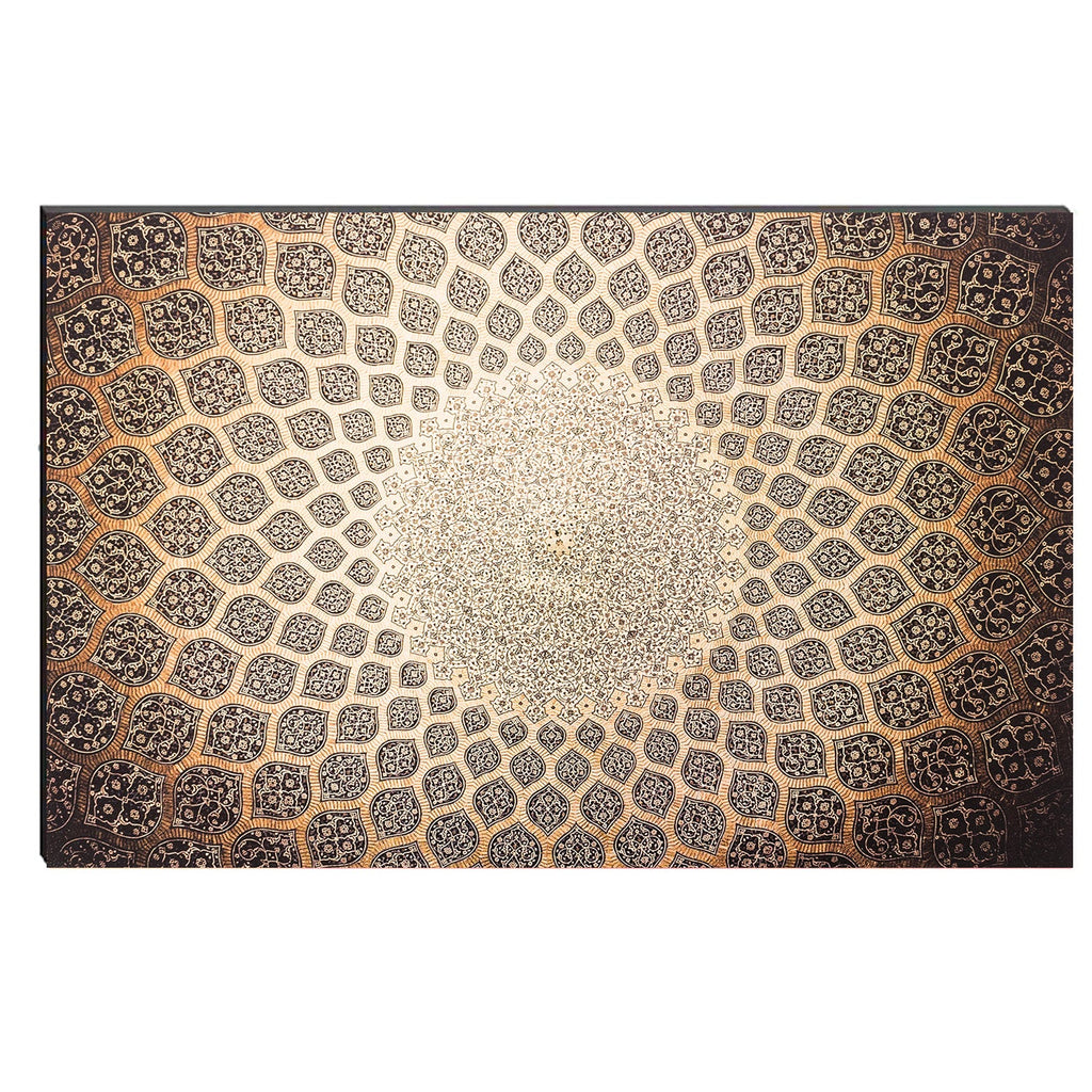 6MM MDF Abstract Ethnic Design Satin Matt Texture UV Art Painting Kafalo