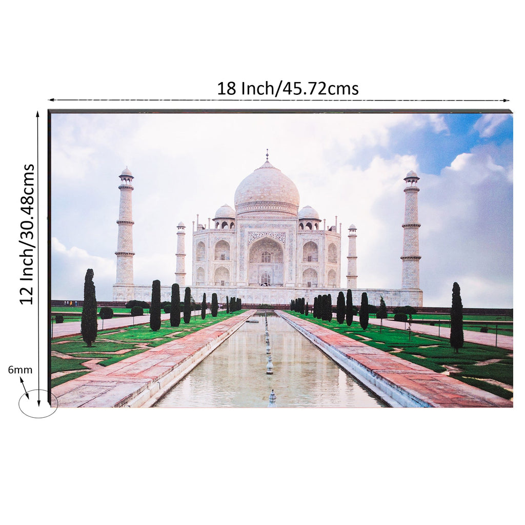 6MM MDF Taj Mahal Satin Matt Texture UV Art Painting Kafalo