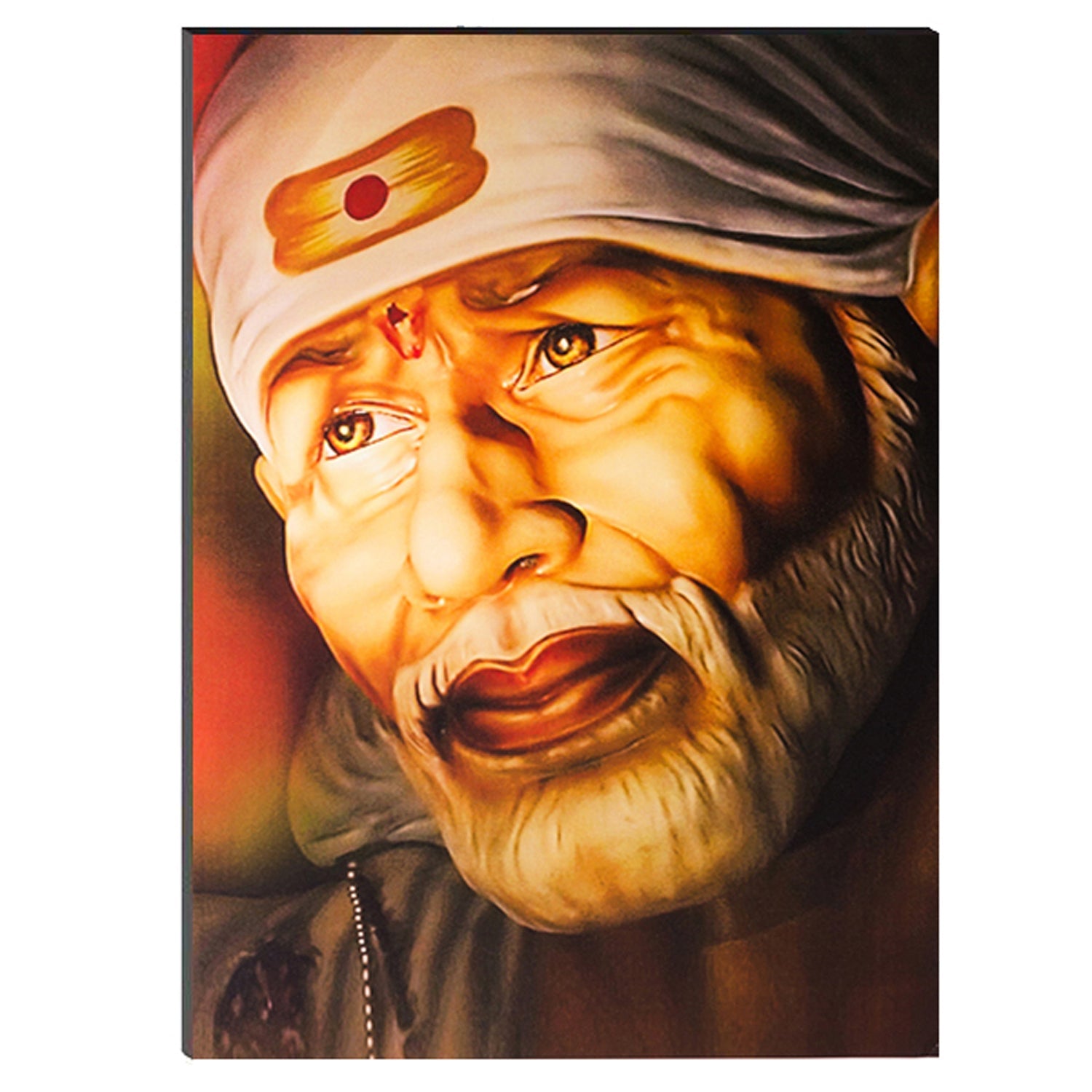 6MM MDF Sai Baba Satin Matt Texture UV Art Painting Kafalo