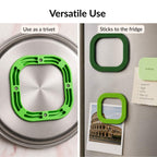 Ombre Green Magnetic Trivet Set Of 3 Nestasia